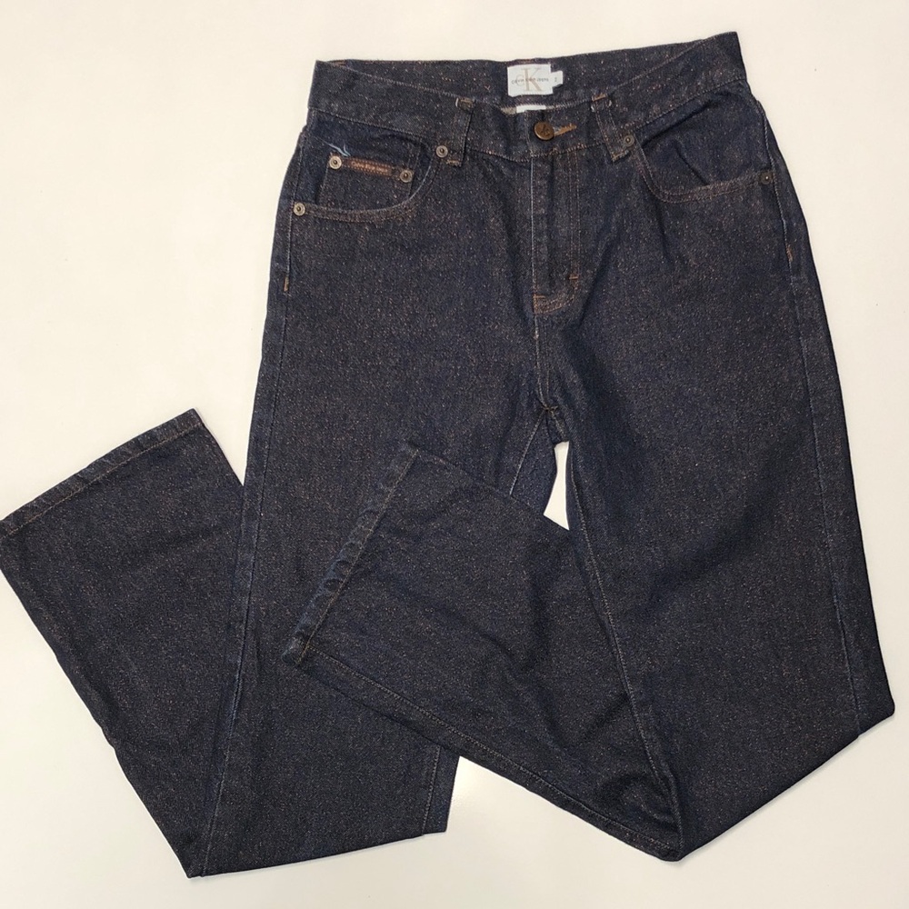 Calvin Klein bootcut mid rise jeans size 2